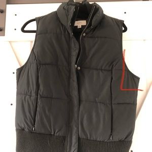 Black Puffer Vest